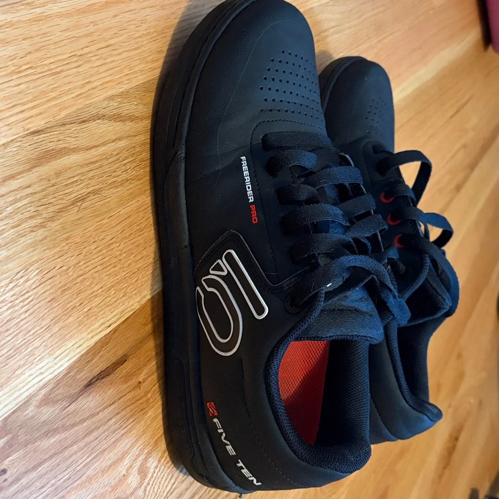 Five Ten Freerider Pro Stealth sz 11.5 Adidas MTB Enduro  Platform Flat Shoes - Picture 3 of 9